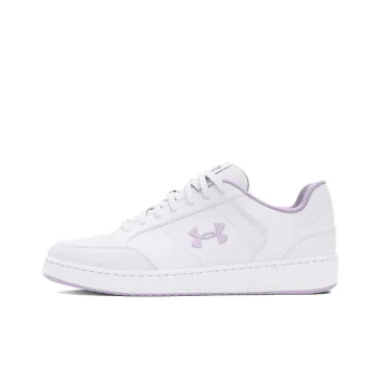 Under Armour Official Anti Slip Wear Resistant Low Top Skateboard Shoes Women's White Purple
