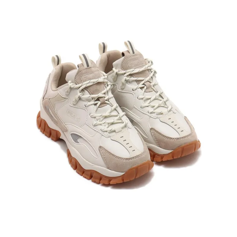 FILA Ray Tracer Tr 2 Anti-Slip Wear-Resistant Low-Top Casual Shoes Unisex White-2