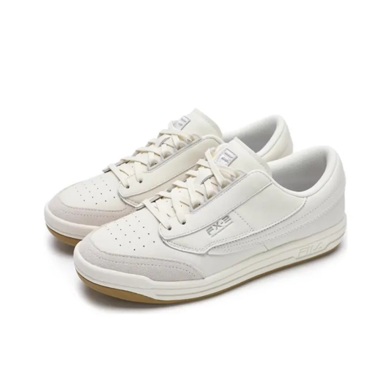 FILA FX 2 Anti Slip Wear Resistant Low Top Skateboard Shoes Women's White-1