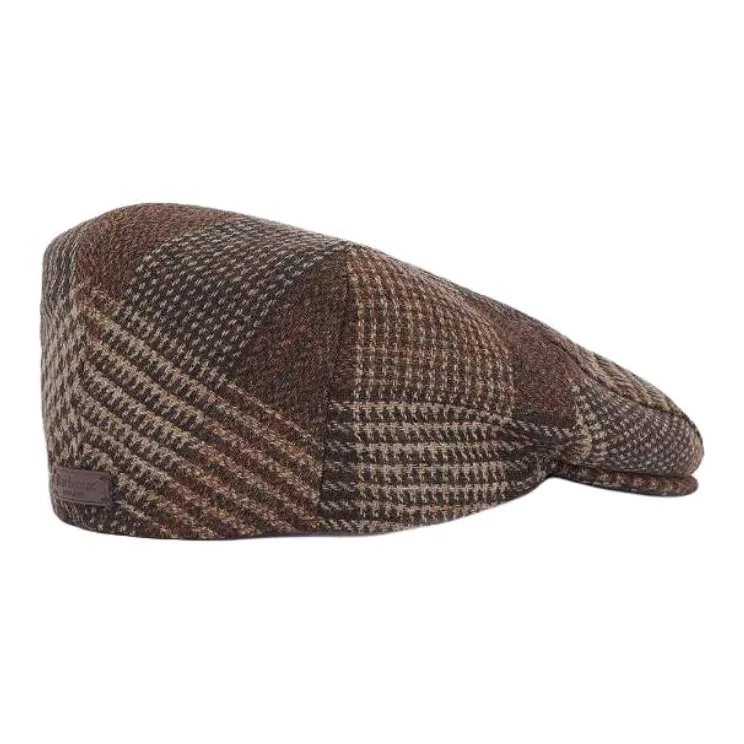 BARBOUR Deveron Tartan Flat Cap-1