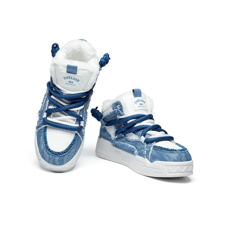 Tonlion Slip Resistant And Breathable Low Top Skateboard Shoes Men's-28