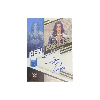 PANINI 2023 Elite Sonya Deville Elite, Evil Female Boss, Deville, Signature Card, Card Pass Sports Cards 1 Pc