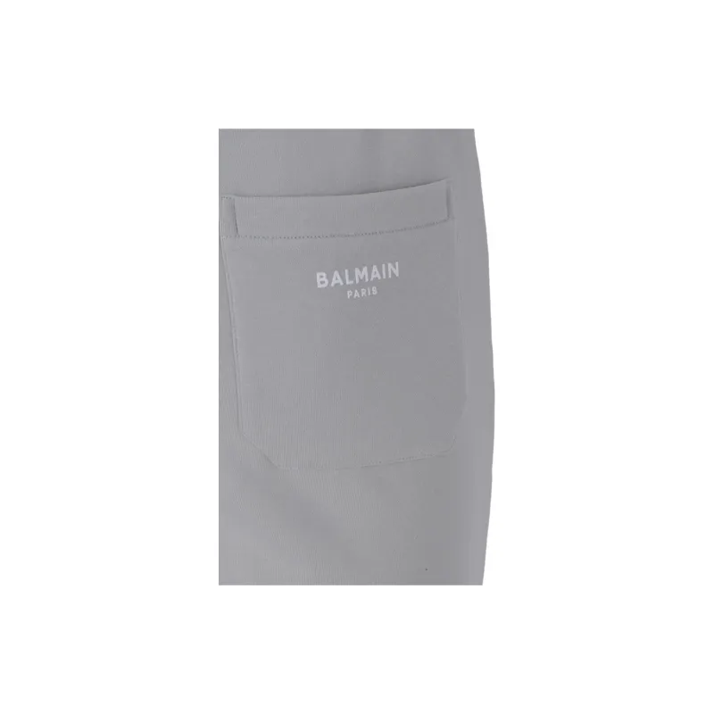 BALMAIN SS22 Athletic Trousers Men's Gray-2