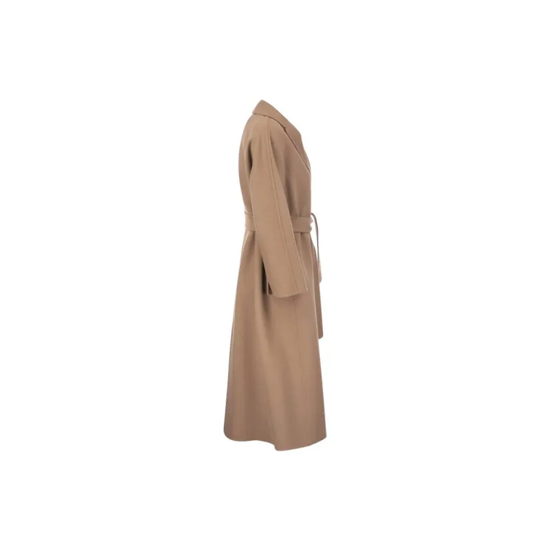 'S MAX MARA Nina Belted Long Sleeved Coat-2