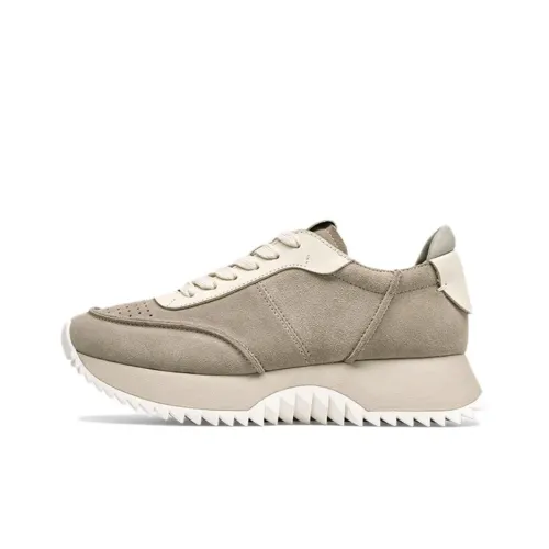 ZSAZSAZSU Platform Tower Shoes Low-Top Casual Shoes Women's