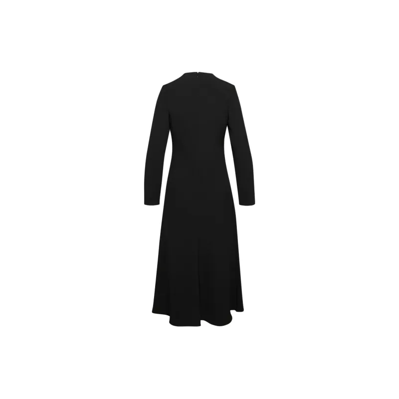ARITZIA Babaton Dione Dress Long-Sleeved Dresses Women's BLACK/Black-1