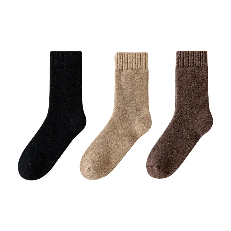 XIANSINIAO Mid Calf Socks Men's 3 Pack-1