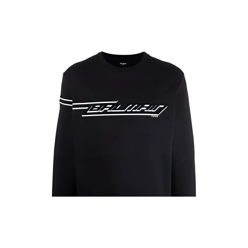 BALMAIN FW21 Sweatshirt Men's Black-4