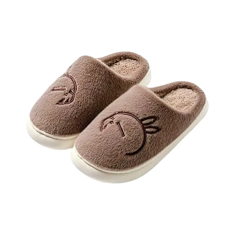 MashiMaro Home Slippers Pink/Green/Red/Gray/Brown-17