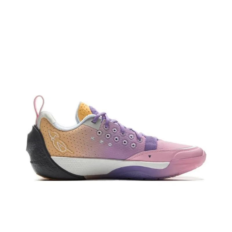 LINING Full City 13 Basketball Shoes Men Low Top Purple-1