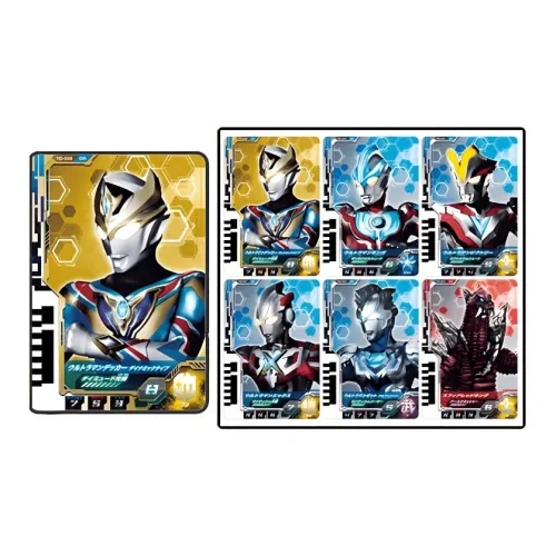 BANDAI Ultraman Decker DX Transformation Ultraman Dimension Card Set 04 Card Board Games & Card Games