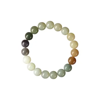 Run Ding Hetian Jade Bracelets Green Jade Unisex