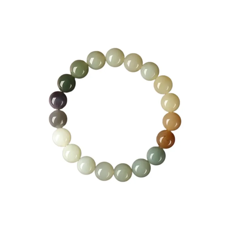 Run Ding Hetian Jade Bracelets Green Jade Unisex-0