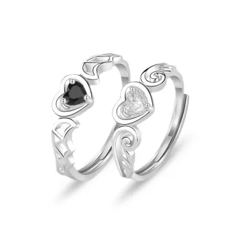 VOCK S999 Fine Silver Rings Unisex