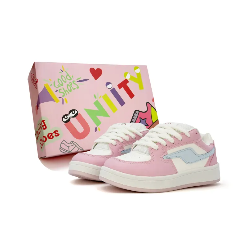 UNIITY Comfortable Casual Trendy Low Top Skateboard Shoes Women's Box Included-36
