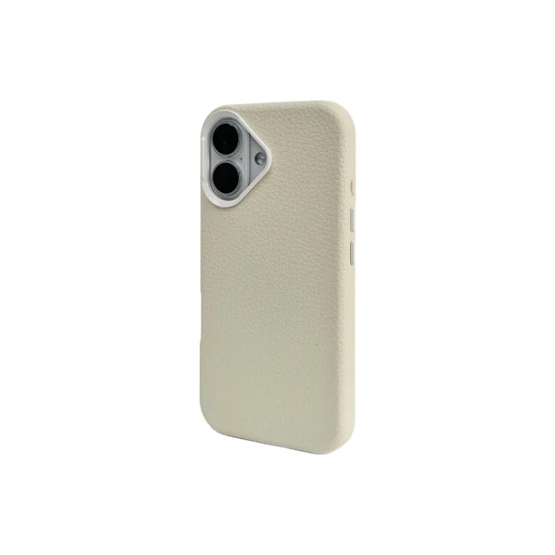 Wei Xin Leather Material Solid Color Litchi Grain Phone Cases Compatible With IPhone 16/15 Pro Max/Apple 13/14 Pro/Max-2