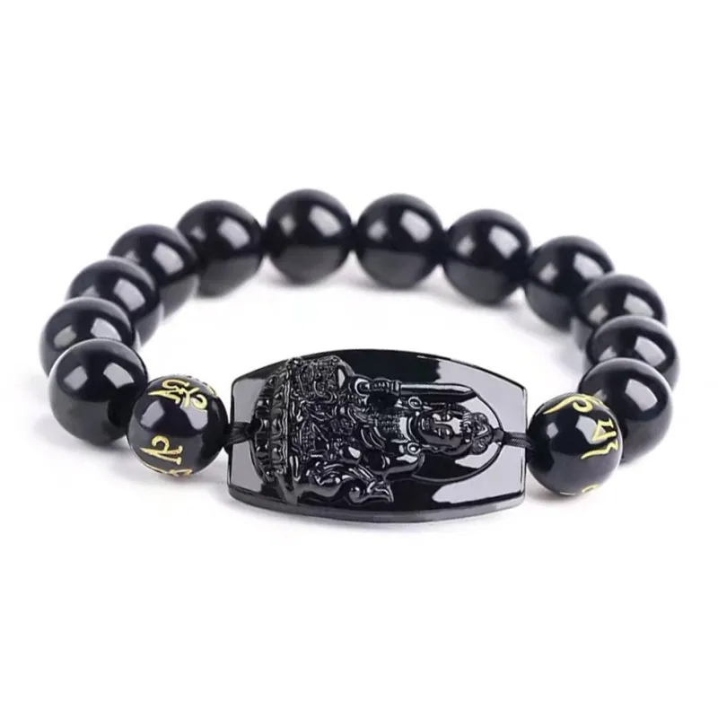 HOLLY RYAN Imitation Obsidian Bracelets Men's-5