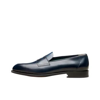 Edward Green Piccadilly Loafers Men's Marine Blue