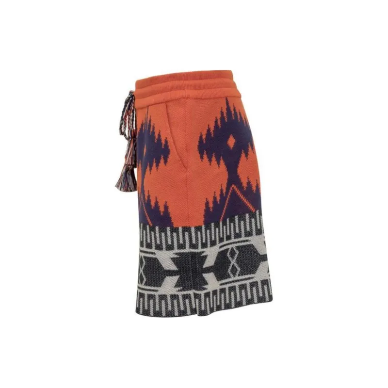 Alanui Icon Jacquard Bermuda Shorts-2