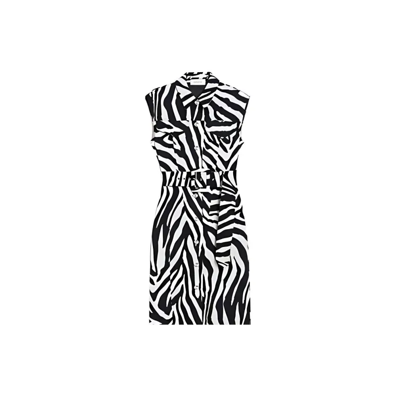 SportMa Sleeveless Dress Women's White-4
