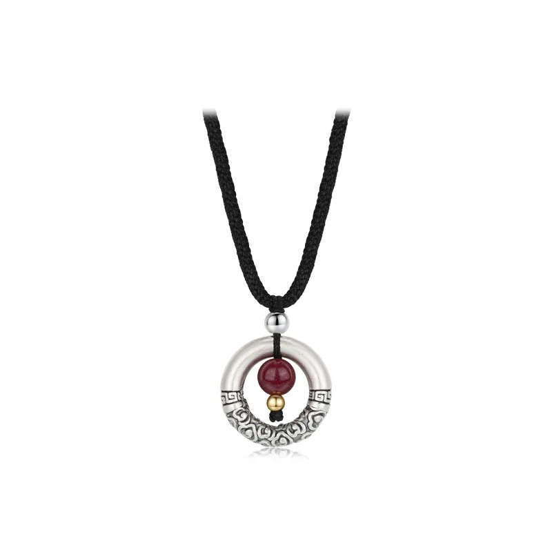 SEVEN COOK 999 Fine Silver Necklaces Unisex-5