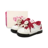 White Red Apple, Fleece-Lined (A70 Cat Bowknot)