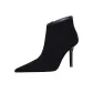 Black Fleece-Lined[Heel Height 10cm]