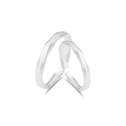 7℃ Sterling Silver Rings Unisex