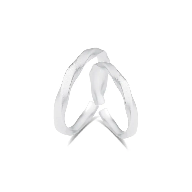 7℃ Sterling Silver Rings Unisex-0