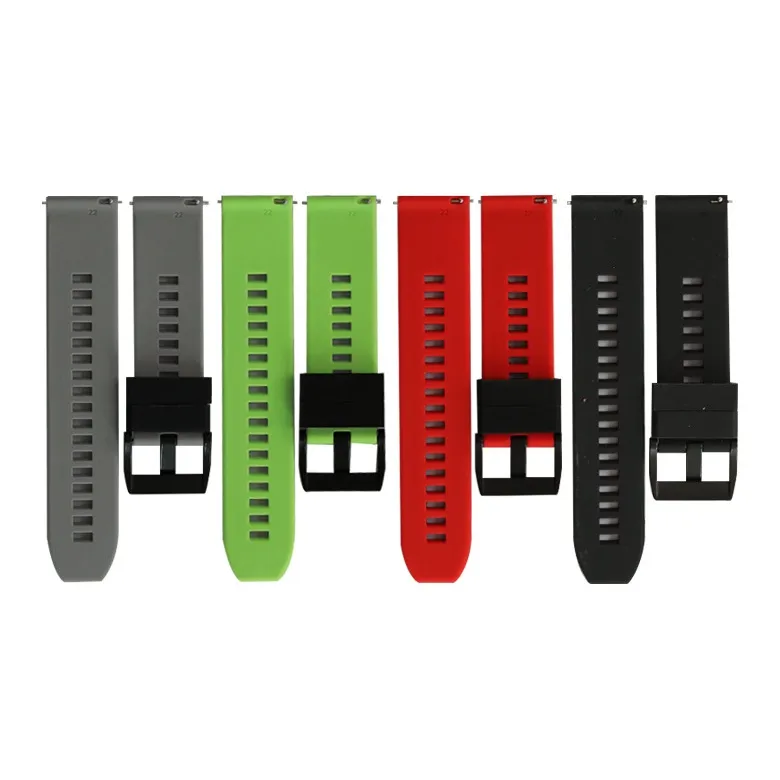 CHRROTA Compatibility Huawei GT2/GT3 Strap Huawei Magic Watch GT20/22mm Two Tone Silicone Strap Watch Strap-3
