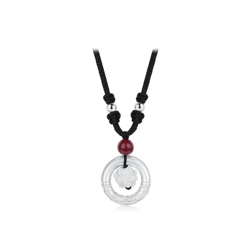 SEVEN COOK 999 Fine Silver Necklaces Unisex-0