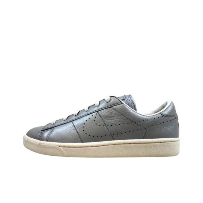 Nike Tennis Classic Anti Slip Wear Resistant Low Top Skateboard Shoes Men's Silver-0