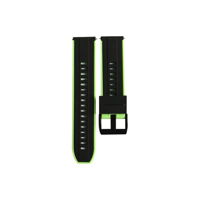 CHRROTA Compatibility Huawei GT2/GT3 Strap Huawei Magic Watch GT20/22mm Two Tone Silicone Strap Watch Strap-4