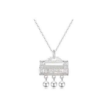 YUOFFICIAL S999 Fine Silver Necklaces Unisex