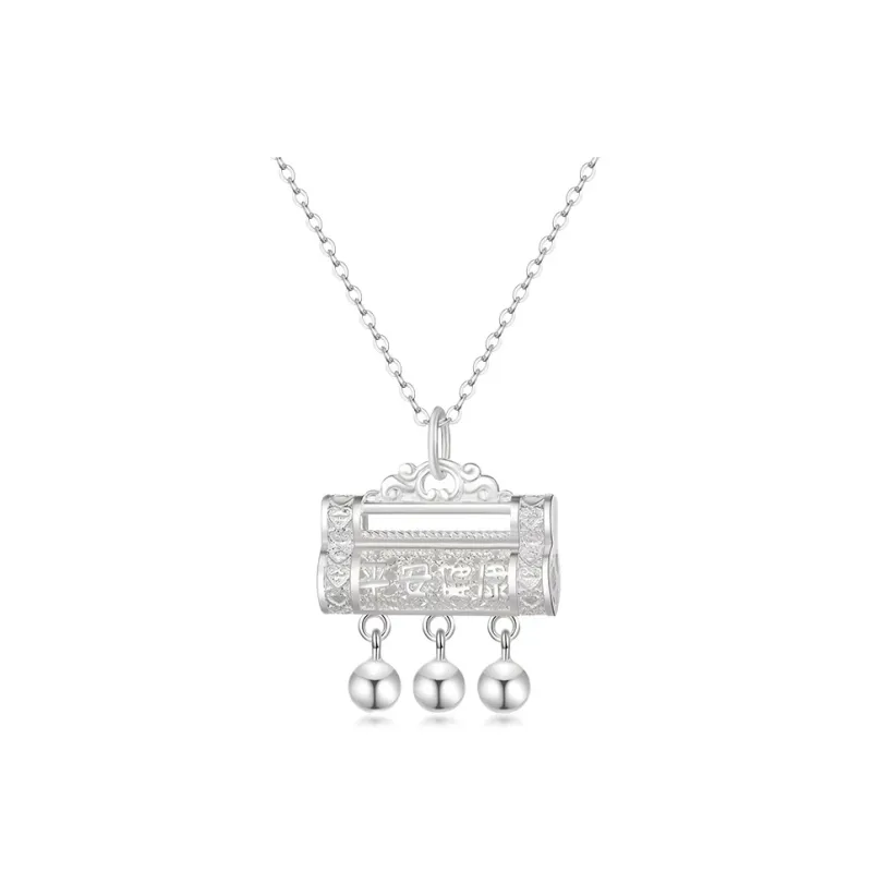 YUOFFICIAL S999 Fine Silver Necklaces Unisex-0