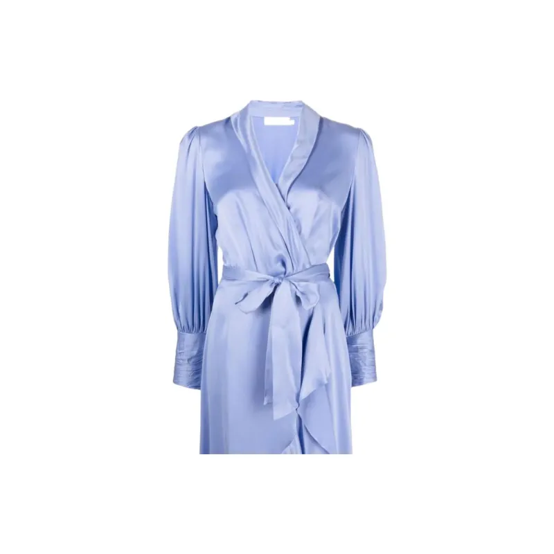 Zimmermann Silk Wrap Midi Dress-2