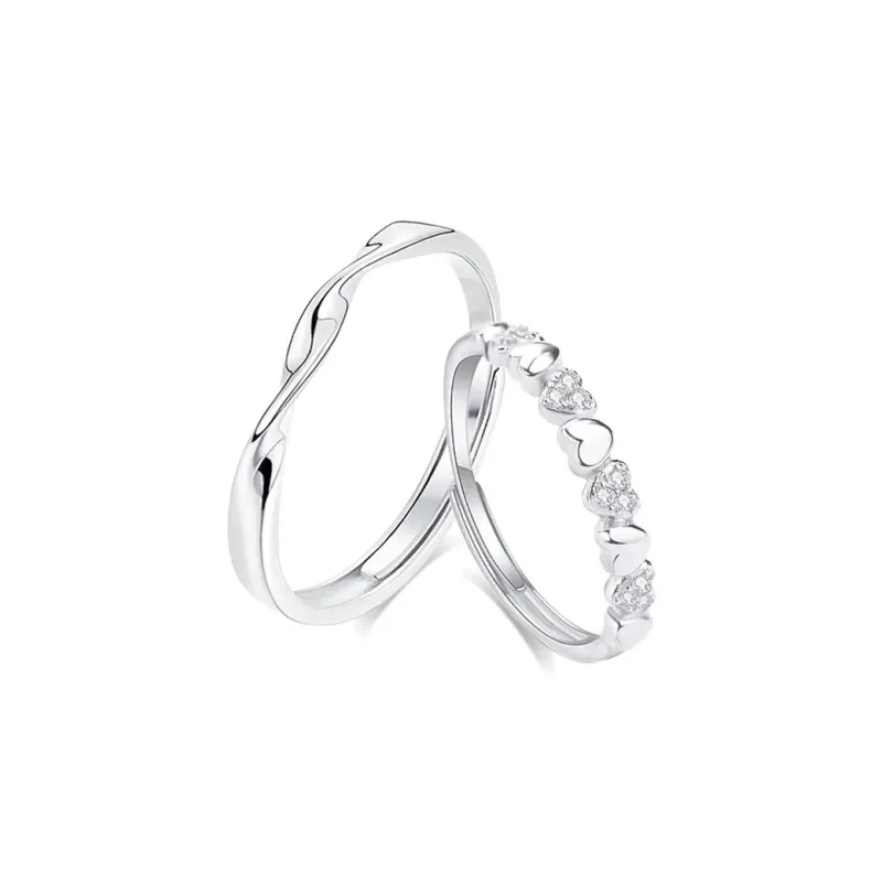 LUCA Sterling Silver Rings Unisex-0