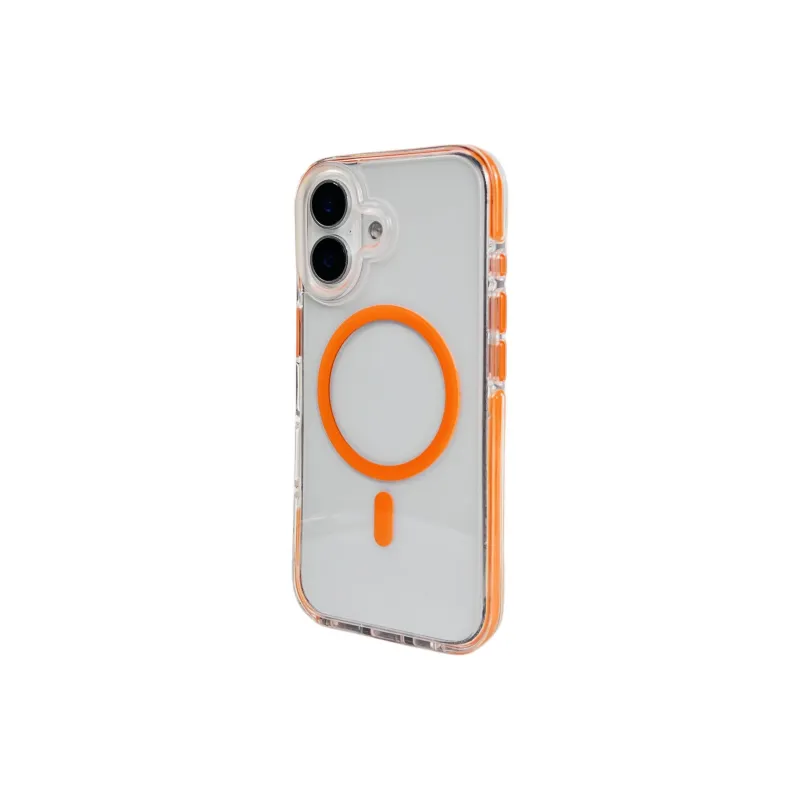Wei Xin Acrylic Material Transparent Magnetism Phone Cases Compatible With IPhone 16/15 Pro Max/Apple 13/14 Pro/Max-6