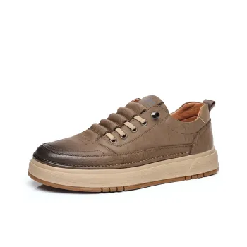 Poitulas Low Top Skateboard Shoes Men's