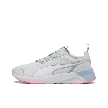 PUMA Softride Anti Slip Wear Resistant Low Top Running Shoes Women's Gray White