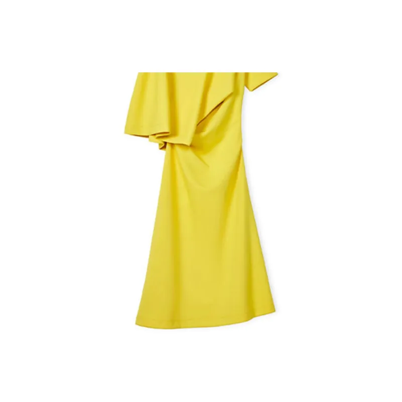 LOEWE SS22 Dress Women's Yellow-3