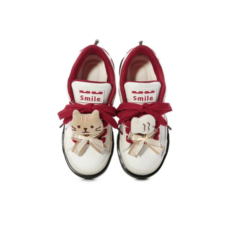 Lovely You Wear-resistant And Lightweight Low-Top Skateboard Shoes Women's-3