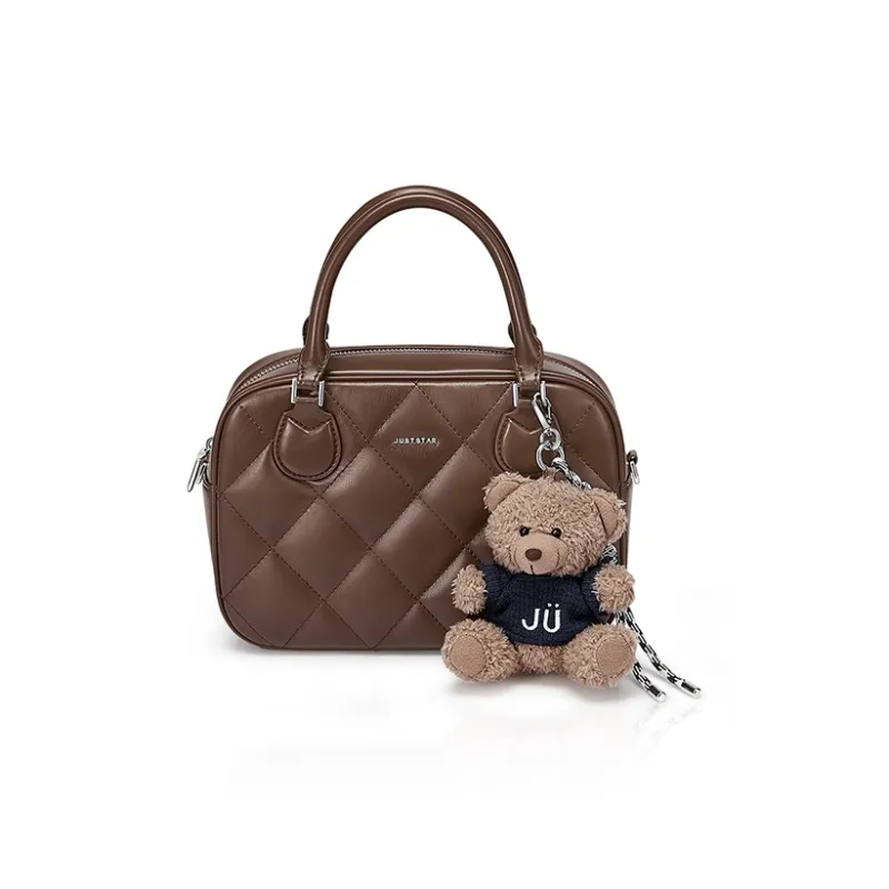 JUST STAR Synthetic Leather Crossbody One Shoulder Handbag Regular Women's Multicolor-14