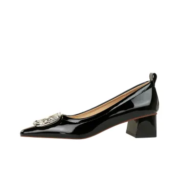 QITUMAUL Chunky Heel High Heels 4.5cm Women's