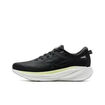 XTEP Cushioning Coverage Slip Resistant Low Top Casual Running Shoes Women's Black