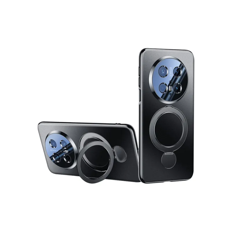 Andmo Matte Material Magnetic Rotating Metal Stand Phone Case Compatibility Mate70/70Pro+-0