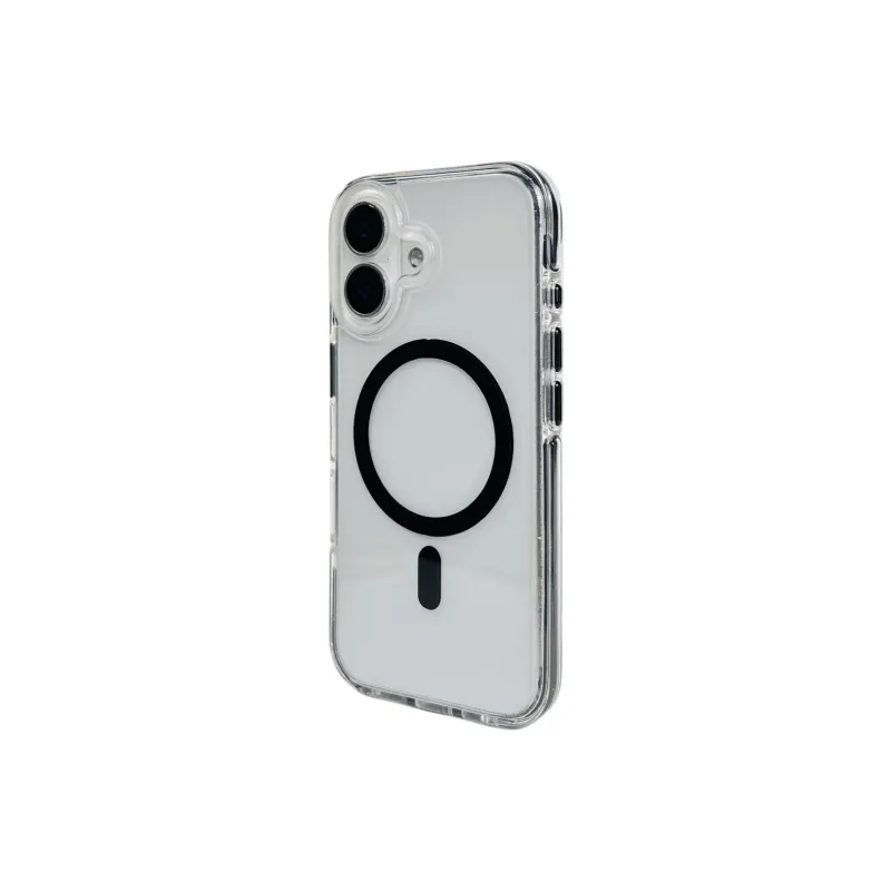 Wei Xin Acrylic Material Transparent Magnetism Phone Cases Compatible With IPhone 16/15 Pro Max/Apple 13/14 Pro/Max-14