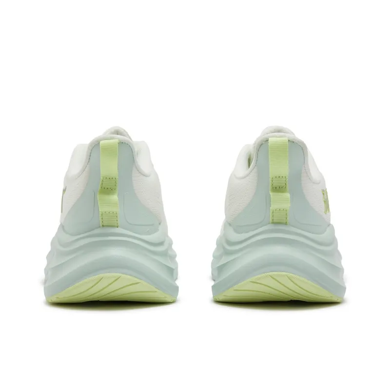 361° Wear resistant, Non slip And Breathable Low Top Casual Running Shoes Women's White Green-4