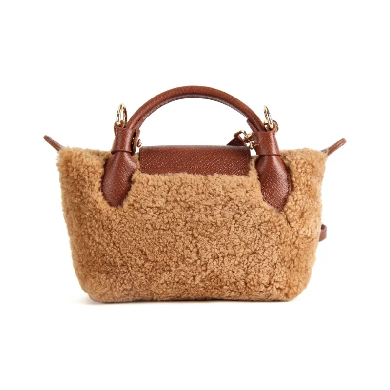 YOCAMU Sherpa Handbag Women's Multicolor-1