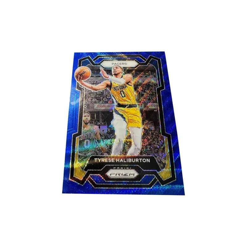 PANINI Pacers Tyrese Haliburton High End Royal Blue Ray Holographic Card Basketball Card Rare Card Sports Cards 1 Pc-0